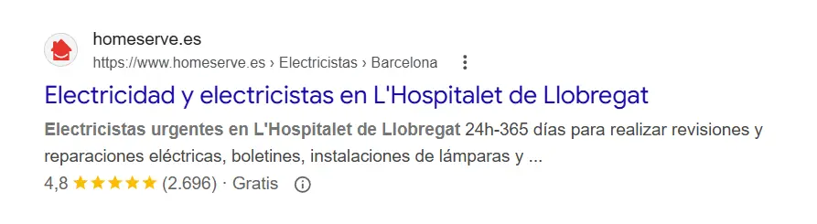 Rich Snippets Reseñas